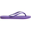 Havaianas Women's Slim Flip Flops - Spring and Summer Pool Sandals for Women - Dark Purple, 11/12