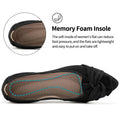 Ecetana Womens Flats Pointed Toe Ballet Flats for Women Comfort Soft Slip On Flat Shoes