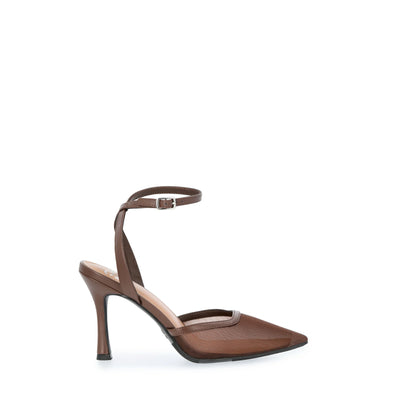 Madden NYC Women's Mesh Pointed Toe Heels