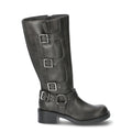 Madden NYC Women's Faux Leather Tall Moto Boots