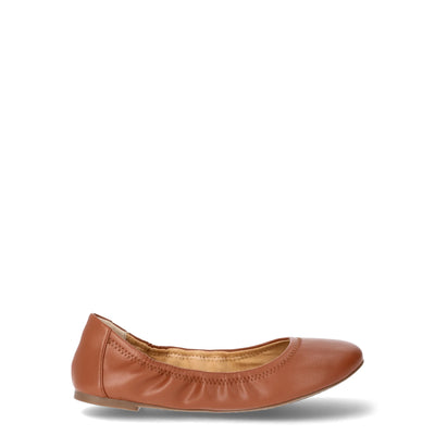 Time and Tru Women's Scrunch Ballet Flats, Sizes 6-11, Wide Width Available