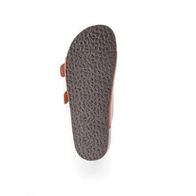 Time and Tru Women's Footbed Slide Sandals, Wide Width Available