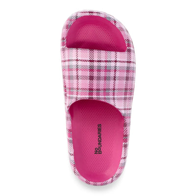 No Boundaries Women's Comfort Slide Sandals