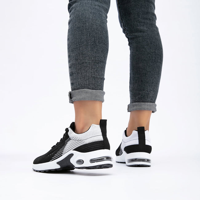 BERANMEY Comfort Sneaker for Women Casual Womens Walking Shoes Lightweight Breathable Mesh Air Cushion Sneakers